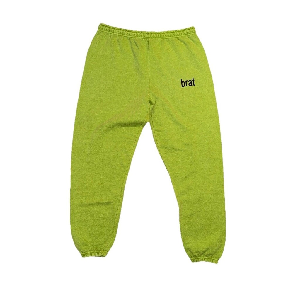 Charli XCX brat Green Sweatpants XL NWT Urban Outfitters